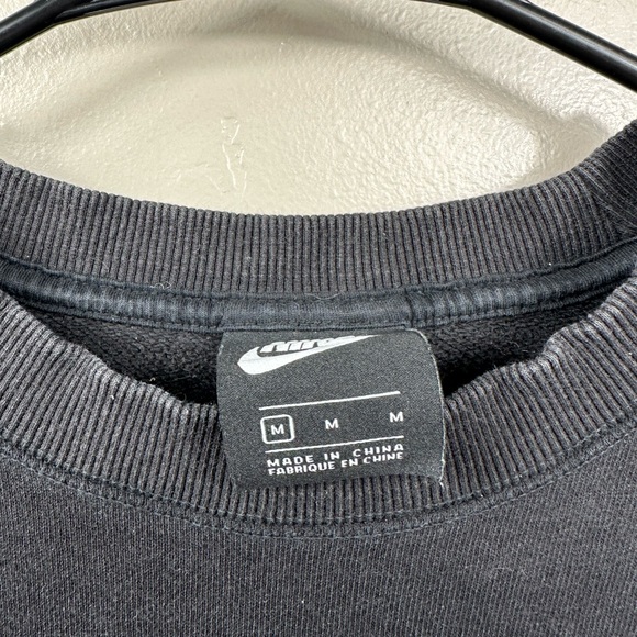 Nike Men's Unity Swoosh Ombre Acid Wash French Terry Crew Neck Size Medium - Picture 7 of 9